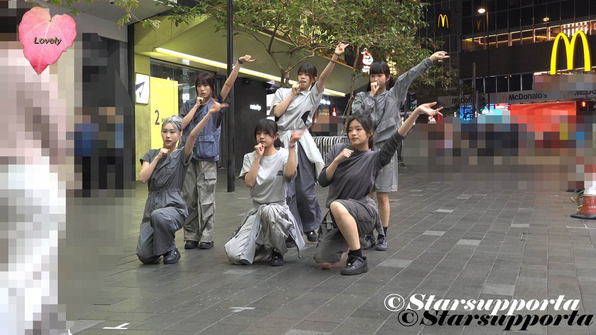 20260212 KPOP dance @ 香港銅鑼灣H&M對出